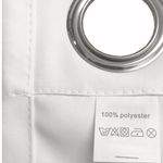 Casa si Gradina - Textile si covoare - Perdele si draperii - Perdele - Perdea opaca cu inele Jemidi, 140 x 175 cm, Gri, Poliester, 55282.25.01 - Infinity.ro