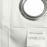 Casa si Gradina - Textile si covoare - Perdele si draperii - Perdele - Perdea opaca cu inele Jemidi, 140 x 175 cm, Gri, Poliester, 55282.25.01 - Infinity.ro