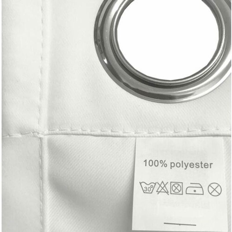 Casa si Gradina - Textile si covoare - Perdele si draperii - Perdele - Perdea opaca cu inele Jemidi, 140 x 175 cm, Gri, Poliester, 55282.25.01 - Infinity.ro