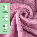 Casa si Gradina - Textile si covoare - Textile baie - Halate de baie - Poncho de baie pentru copii Homelevel, 10-13 ani, Roz, Bumbac organic, 54980.43 - Infinity.ro