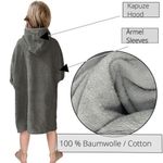 Casa si Gradina - Textile si covoare - Textile baie - Halate de baie - Poncho de baie pentru copii Homelevel, 3-5 ani, Roz, Bumbac organic, 54980.44 - Infinity.ro