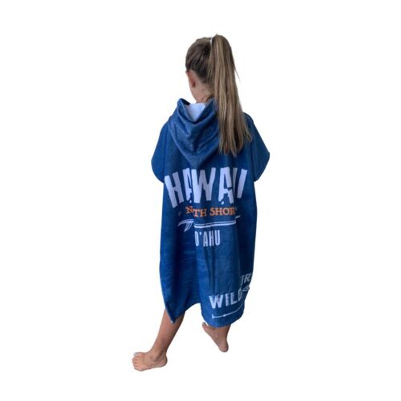 Casa si Gradina - Textile si covoare - Textile baie - Halate de baie - Poncho de baie pentru copii Homelevel, 8-11 ani, Multicolor, Bumbac organic, 54931.04.03 - Infinity.ro