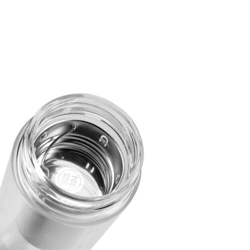 Casa si Gradina - Bucatarie si vesela - Vase pentru gatit - Ceainice si infuzoare - Sticla de ceai 500 ml, Cu infuzor, Transparent, 45888.2.01 - Infinity.ro