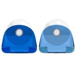 Casa si Gradina - Sanitare - Suporturi si accesorii baie - Suporturi baie - Set 2 Suporti cu ventuza pentru aparat de ras, Kwmobile, Albastru, Plastic, 48032.12 - Infinity.ro