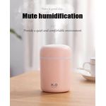 Electronice si Electrocasnice - Climatizare si sisteme de incalzire - Aparate filtrare aer - Umidificatoare - Mini Umidificator De Aromaterapie, Cu 2 Moduri De Pulverizare, Lumina Ambientala LED, Jocuri De Lumini, USB,300ml,roz - Infinity.ro