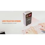 PC, gaming si accesorii - Periferice PC - Tastaturi - Tastatura Virtuala, Proiectie Laser, Windows, Mac, iOS, Android, Bluetooth si Usb cu functie de mouse - Infinity.ro