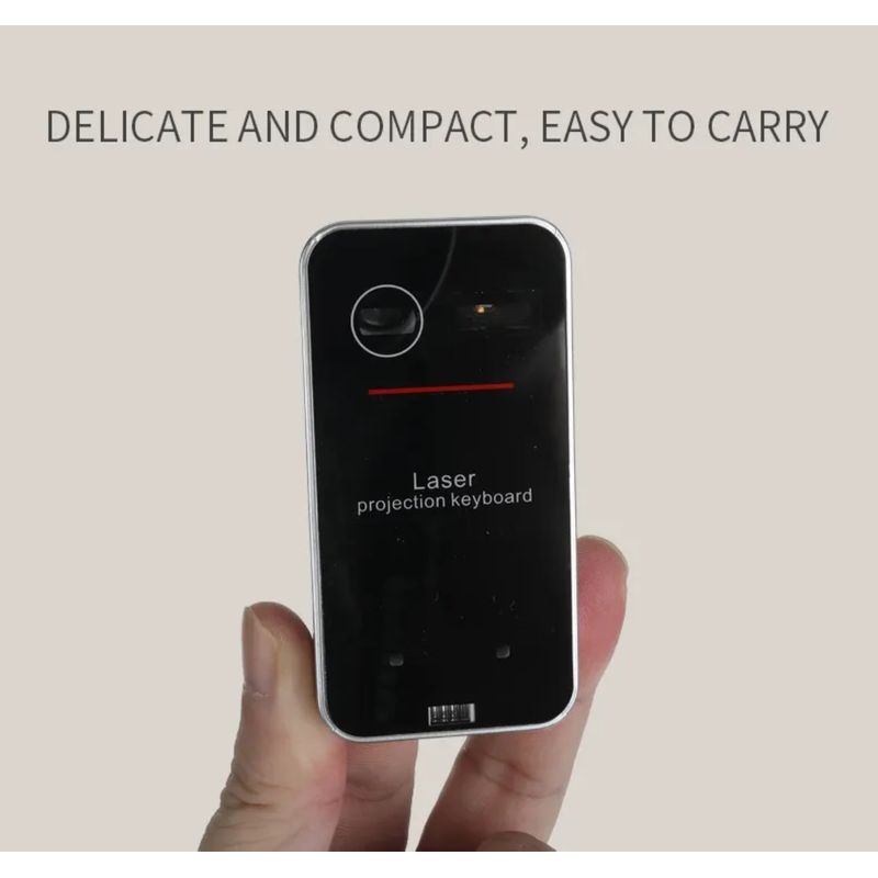 PC, gaming si accesorii - Periferice PC - Tastaturi - Tastatura Virtuala, Proiectie Laser, Windows, Mac, iOS, Android, Bluetooth si Usb cu functie de mouse - Infinity.ro