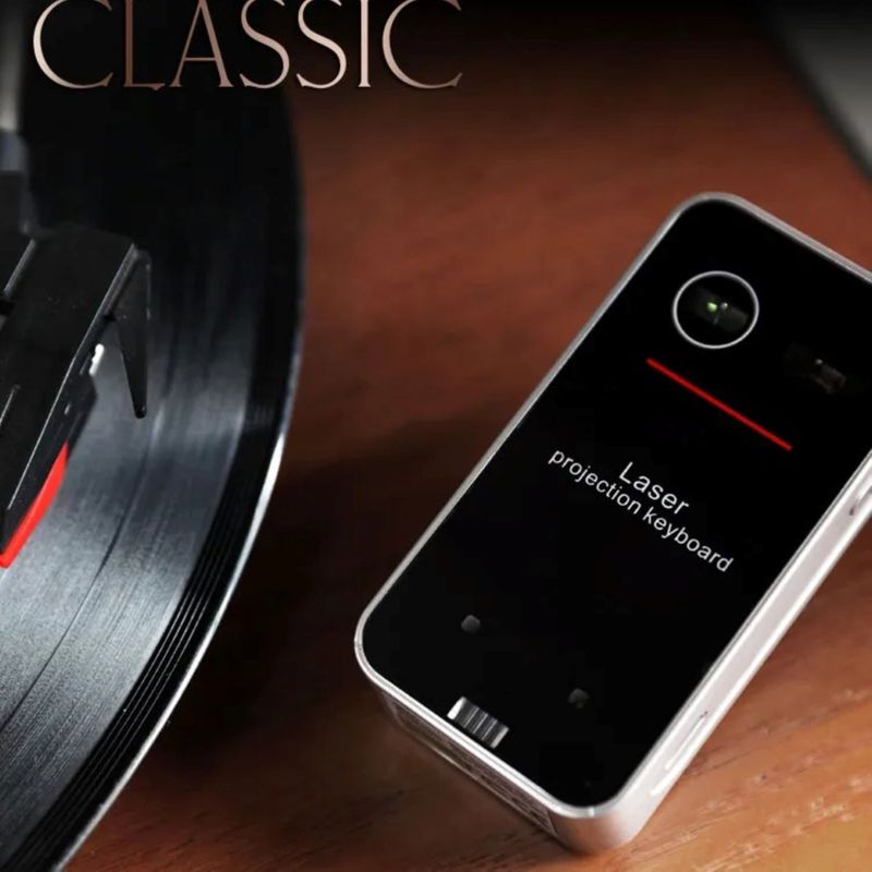 PC, gaming si accesorii - Periferice PC - Tastaturi - Tastatura Virtuala, Proiectie Laser, Windows, Mac, iOS, Android, Bluetooth si Usb cu functie de mouse - Infinity.ro