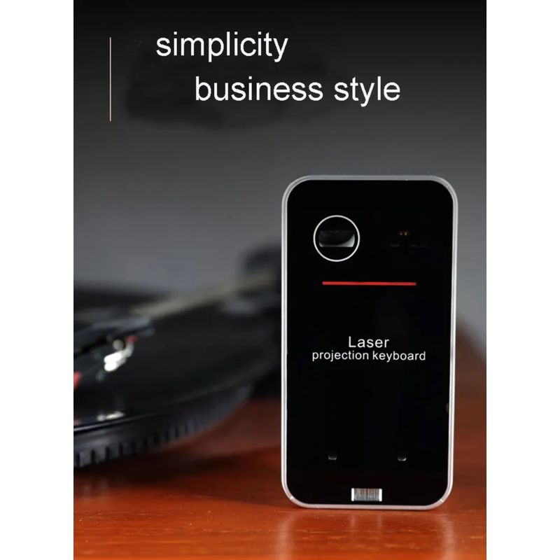 PC, gaming si accesorii - Periferice PC - Tastaturi - Tastatura Virtuala, Proiectie Laser, Windows, Mac, iOS, Android, Bluetooth si Usb cu functie de mouse - Infinity.ro