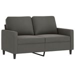 Casa si Gradina - Mobilier - Seturi de mobilier - Seturi living - Set de canapele cu perne, 3 piese, catifea, gri inchis, model 3 - Infinity.ro