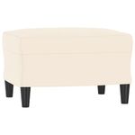 Casa si Gradina - Mobilier - Seturi de mobilier - Seturi living - Set de canapele cu perne, 3 piese, catifea, crem, model 3 - Infinity.ro
