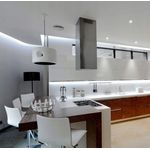 Casa si Gradina - Corpuri si surse de iluminat - Benzi LED - Banda LED impermeabila, A+, 5 m, 12V, 7W, SMD 3528, adaptor de alimentare, alb rece - Infinity.ro