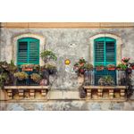 Casa si Gradina - Decoratiuni - Tapet - Autocolant, Balcoane vintage, 220 x 135 cm - Infinity.ro