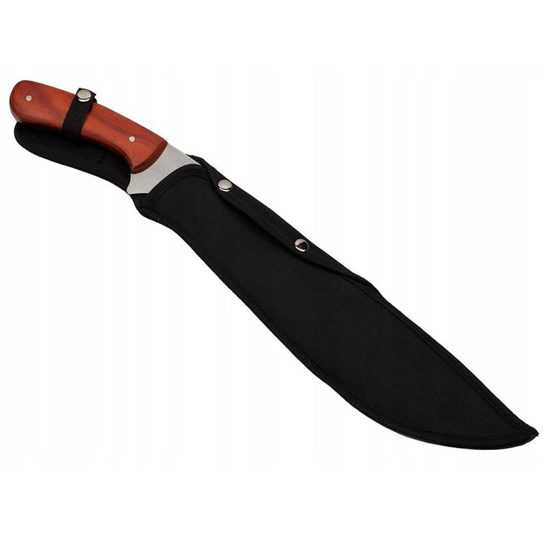 Casa si Gradina - Bucatarie si vesela - Vesela si tacamuri - Cutite si seturi de cutite - Cutit tip maceta Foxter, 47 cm, maner din lemn, husa lama - Infinity.ro