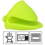 Casa si Gradina - Textile si covoare - Textile bucatarie - Manusi bucatarie - Manusa pentru bucatarie Springos, din silicon, rezistenta la caldura, verde - Infinity.ro