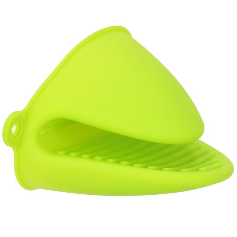 Casa si Gradina - Textile si covoare - Textile bucatarie - Manusi bucatarie - Manusa pentru bucatarie Springos, din silicon, rezistenta la caldura, verde - Infinity.ro