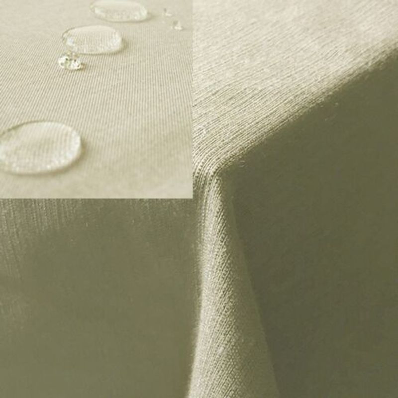 Casa si Gradina - Textile si covoare - Textile bucatarie - Fete de masa - Fata de masa Leinenlook Jemidi, 160 x 260 cm, Bej, Poliester, 55262.15.13 - Infinity.ro