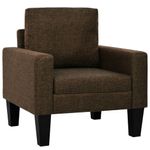 Casa si Gradina - Mobilier - Seturi de mobilier - Seturi living - Set canapele 3 piese, 3+2+1 locuri, textil, maro - Infinity.ro