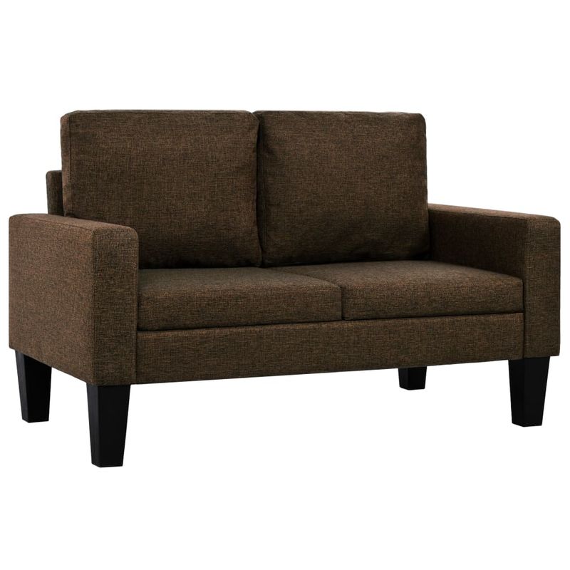 Casa si Gradina - Mobilier - Seturi de mobilier - Seturi living - Set canapele 2 piese, 2+1 locuri, textil, maro - Infinity.ro
