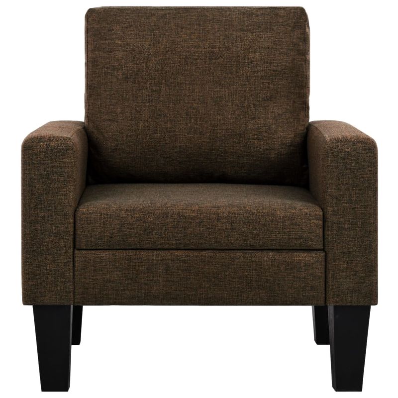 Casa si Gradina - Mobilier - Seturi de mobilier - Seturi living - Set canapele 3 piese, 3+2+1 locuri, textil, maro - Infinity.ro