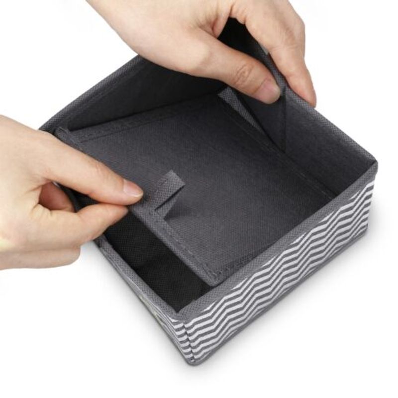 Casa si Gradina - Mobilier - Organizare si depozitare - Cutii depozitare - Set 12 cutii de depozitare Navaris diverse marimi, 49052.10 - Infinity.ro