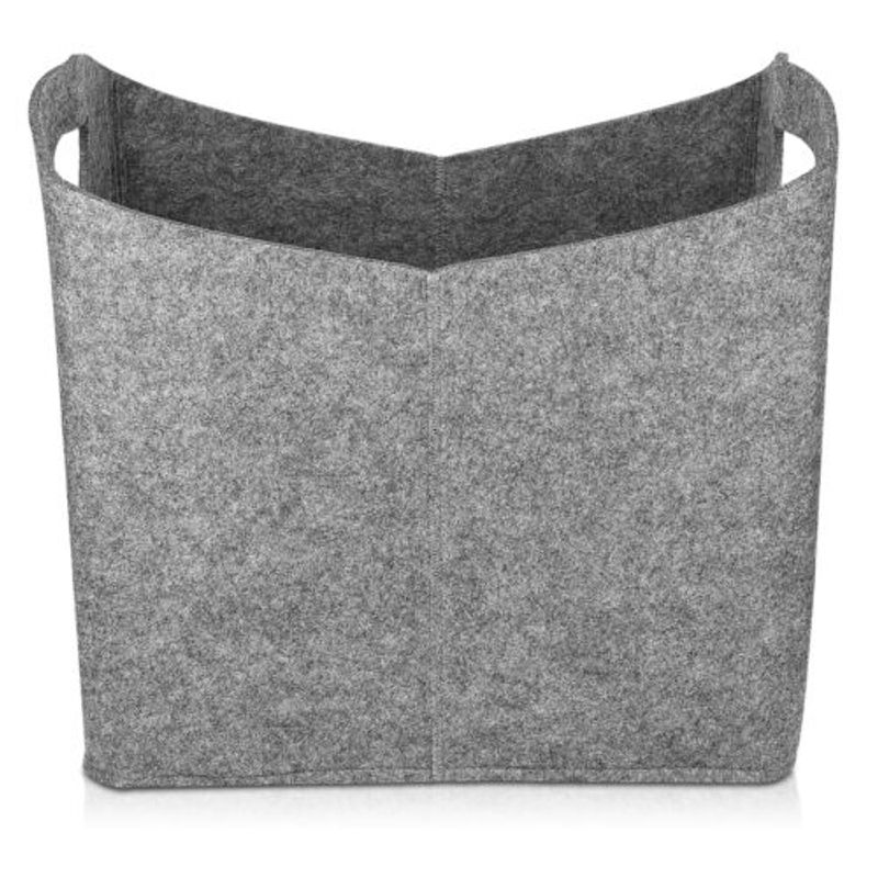 Casa si Gradina - Mobilier - Organizare si depozitare - Cutii depozitare - Cos de depozitare din pasla Navaris Basket, gri, 40 x 23 x 39.5 cm, 45832.19 - Infinity.ro