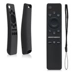 TV, Audio-Video si Foto - Accesorii TV si audio - Telecomenzi - Husa pentru telecomanda BN59-01312A/BN59-01312B, Kwmobile, Negru, Silicon, 55137.01 - Infinity.ro