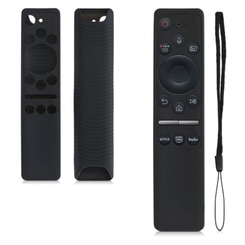 TV, Audio-Video si Foto - Accesorii TV si audio - Telecomenzi - Husa pentru telecomanda BN59-01312A/BN59-01312B, Kwmobile, Negru, Silicon, 55137.01 - Infinity.ro