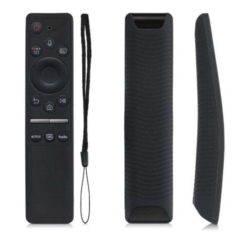 TV, Audio-Video si Foto - Accesorii TV si audio - Telecomenzi - Husa pentru telecomanda BN59-01312A/BN59-01312B, Kwmobile, Negru, Silicon, 55137.01 - Infinity.ro