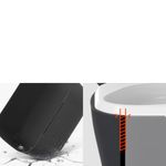 Laptop, Telefoane si Tablete - Telefoane mobile si accesorii - Accesorii Telefoane - Huse telefoane - Husa pentru casti Sennheiser CX True Wireless, Kwmobile, Negru, Silicon, 55991.01 - Infinity.ro