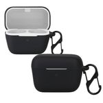 Laptop, Telefoane si Tablete - Telefoane mobile si accesorii - Accesorii Telefoane - Huse telefoane - Husa pentru casti Sennheiser CX True Wireless, Kwmobile, Negru, Silicon, 55991.01 - Infinity.ro