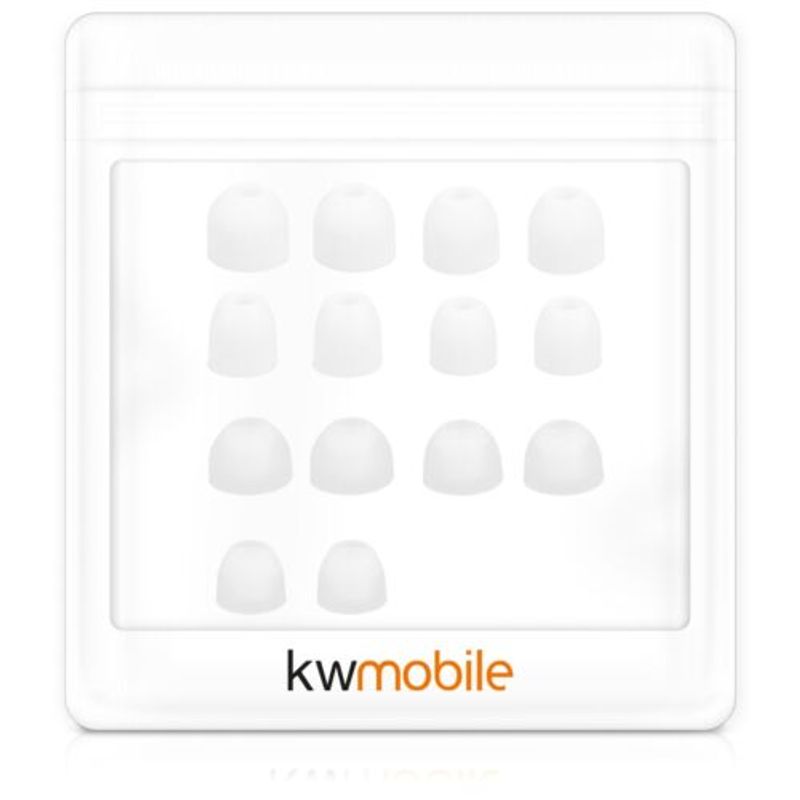 TV, Audio-Video si Foto - Portabile audio - Casti audio - Set 14 Varfuri de schimb pentru casti Sony WF-1000XM3/WF-1000XM4, Kwmobile, Alb, Silicon, 50710.02 - Infinity.ro