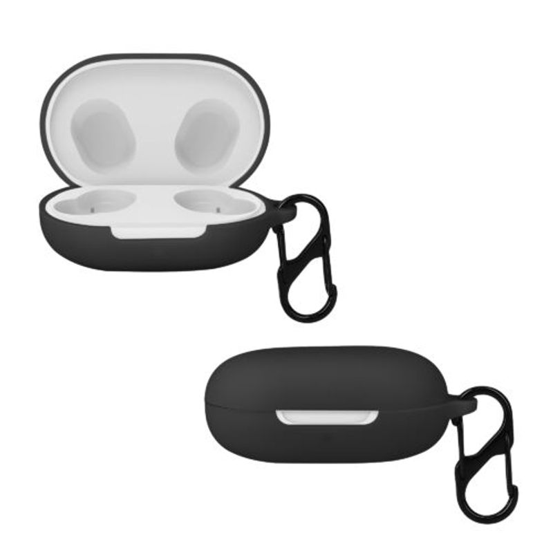 Laptop, Telefoane si Tablete - Telefoane mobile si accesorii - Accesorii Telefoane - Huse telefoane - Husa pentru casti OPPO Enco Buds W12, Kwmobile, Negru, Silicon, 59288.01 - Infinity.ro