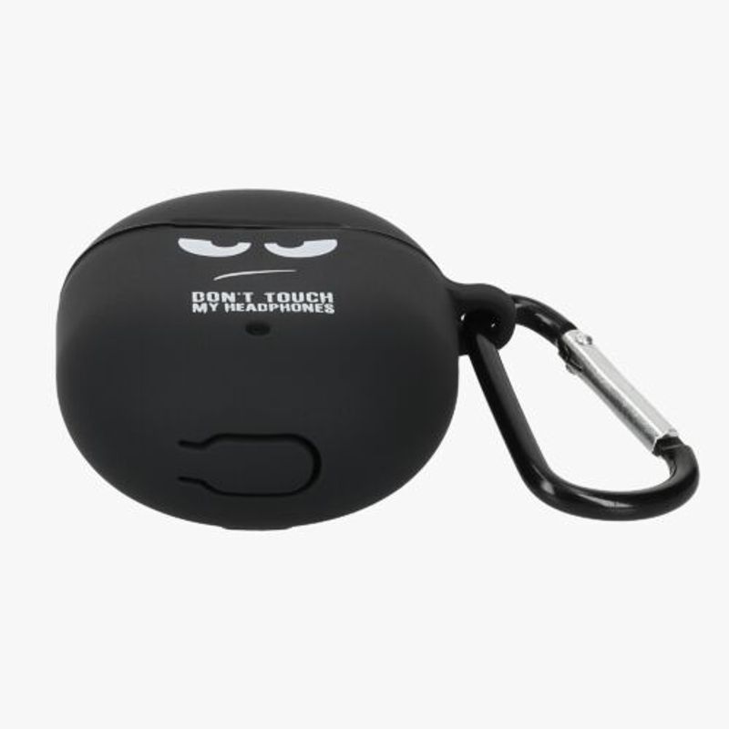 Laptop, Telefoane si Tablete - Telefoane mobile si accesorii - Accesorii Telefoane - Huse telefoane - Husa pentru casti Google Pixel Buds 2 (2020), Kwmobile, Negru/Alb, Silicon, 58157.01 - Infinity.ro
