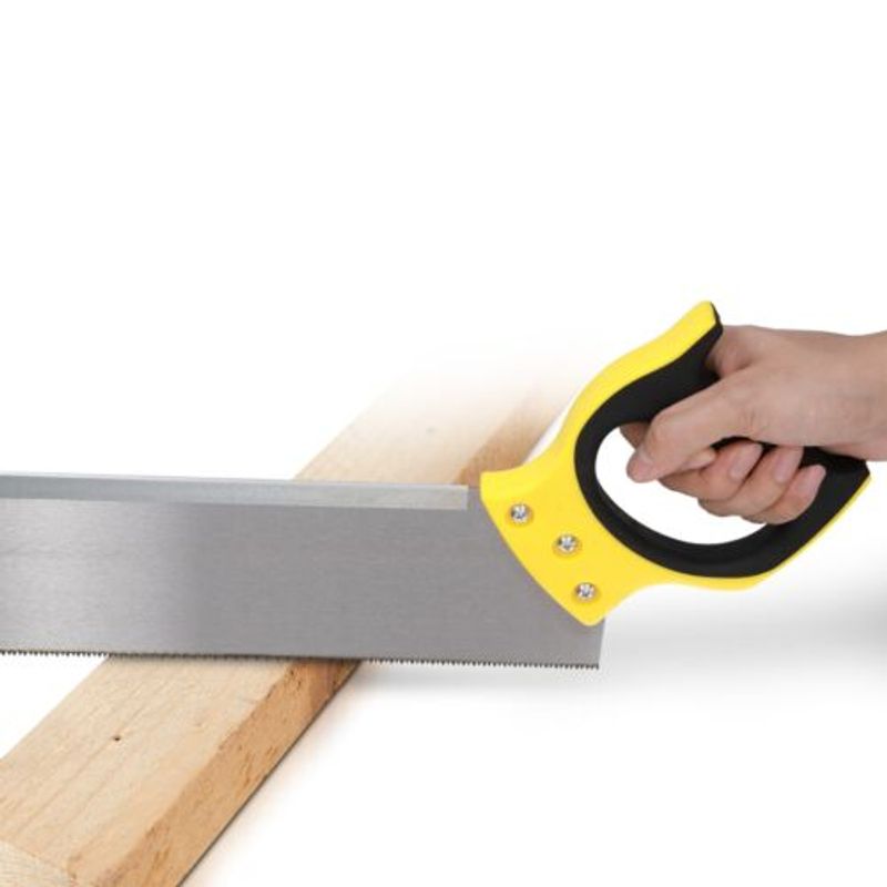 Casa si Gradina - Constructii - Scule de mana si unelte - Bomfaiere si fierastraie - Fierastrau manual cu dinti fini pentru lemn Navaris Tenon, 12 inchi, 48528.01 - Infinity.ro