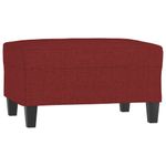 Casa si Gradina - Mobilier - Seturi de mobilier - Seturi living - Set canapea cu perne, 4 piese, textil, rosu vin, model 6 - Infinity.ro
