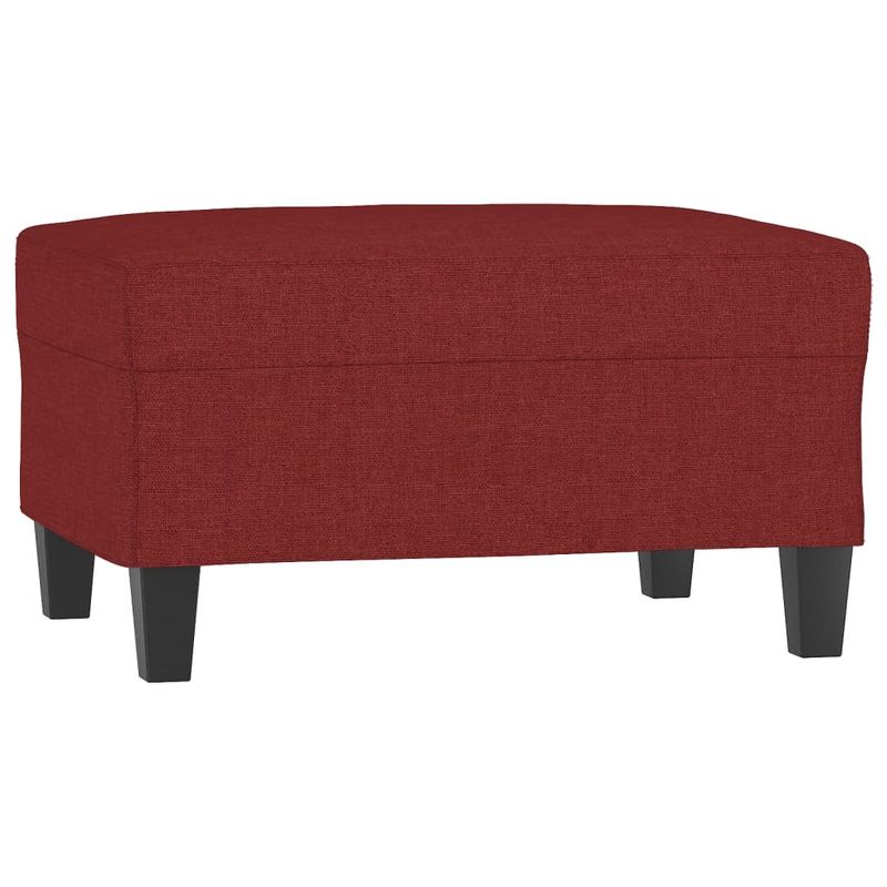 Casa si Gradina - Mobilier - Seturi de mobilier - Seturi living - Set canapea cu perne, 4 piese, textil, rosu vin, model 6 - Infinity.ro
