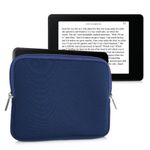 Laptop, Telefoane si Tablete - Telefoane mobile si accesorii - Accesorii Telefoane - Huse telefoane - Husa universala pentru eBook Reader de 7 inch, Kwmobile, Albastru, Textil, 57397.17 - Infinity.ro