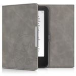 Laptop, Telefoane si Tablete - Tablete si accesorii tablete - Accesorii Tablete - Huse tablete - Husa pentru Tolino Vision 4/Vision 3/Vision 2, Piele ecologica, Gri, 48972.02 - Infinity.ro