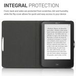 Laptop, Telefoane si Tablete - Tablete si accesorii tablete - Accesorii Tablete - Huse tablete - Husa pentru Tolino Vision 4/Vision 3/Vision 2, Piele ecologica, Gri, 48972.02 - Infinity.ro