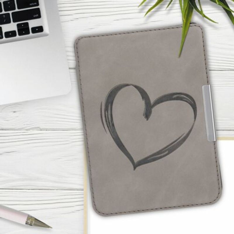 Laptop, Telefoane si Tablete - Tablete si accesorii tablete - Accesorii Tablete - Huse tablete - Husa pentru Tolino Shine 3, Piele ecologica, Gri, 48979.07 - Infinity.ro