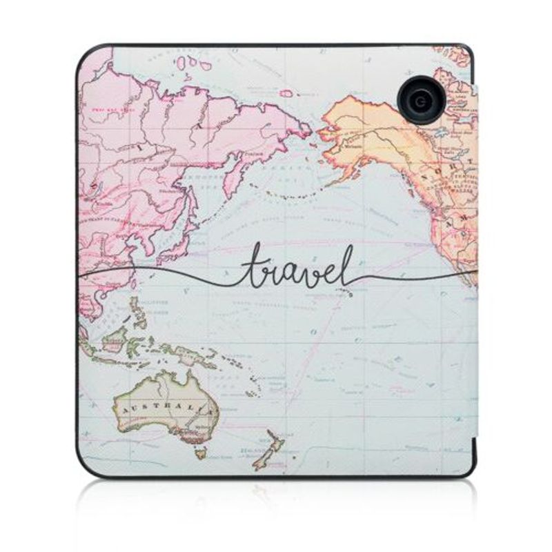 Laptop, Telefoane si Tablete - Telefoane mobile si accesorii - Accesorii Telefoane - Huse telefoane - Husa pentru Tolino Vision 5, Piele ecologica, Multicolor, 50899.12 - Infinity.ro