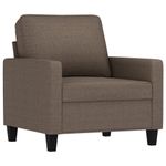 Casa si Gradina - Mobilier - Seturi de mobilier - Seturi living - Set de canapea cu perne, 3 piese, textil, gri taupe, model 1 - Infinity.ro