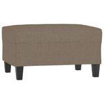 Casa si Gradina - Mobilier - Seturi de mobilier - Seturi living - Set de canapea cu perne, 3 piese, textil, gri taupe, model 2 - Infinity.ro