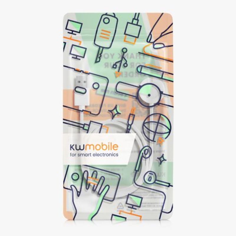 Laptop, Telefoane si Tablete - Telefoane mobile si accesorii - Accesorii Telefoane - Cabluri si adaptoare telefoane - Cablu de alimentare kwmobile pentru Fossil Gen 6/Gen 5/Gen 4, Plastic, Alb, 58644.02 - Infinity.ro