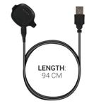 Laptop, Telefoane si Tablete - Telefoane mobile si accesorii - Accesorii Telefoane - Cabluri si adaptoare telefoane - Cablu de incarcare USB pentru Garmin Forerunner 10/Forerunner 15, Kwmobile, Negru, Plastic, 45561.01 - Infinity.ro