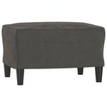Casa si Gradina - Mobilier - Seturi de mobilier - Seturi living - Set de canapele cu perne, 4 piese, catifea, gri inchis, model 1 - Infinity.ro
