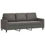 Casa si Gradina - Mobilier - Seturi de mobilier - Seturi living - Set de canapele cu perne, 4 piese, catifea, gri inchis, model 1 - Infinity.ro