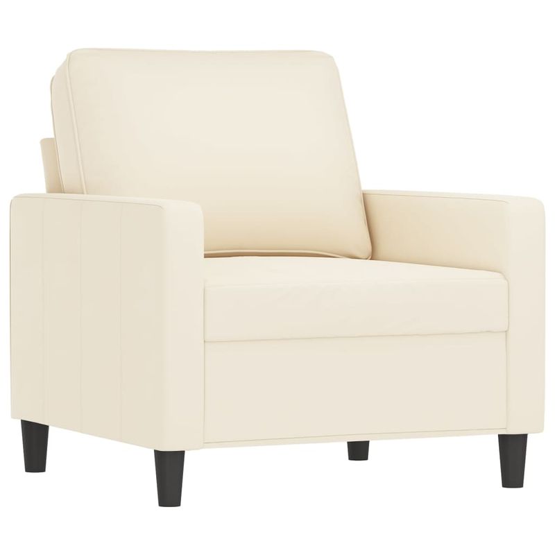 Casa si Gradina - Mobilier - Seturi de mobilier - Seturi living - Set de canapele cu perne, 4 piese, catifea, crem, model 1 - Infinity.ro