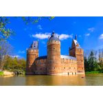 Casa si Gradina - Decoratiuni - Tapet - Tablou canvas City 72 Castel Beersel Belgia, 45 x 30 cm - Infinity.ro